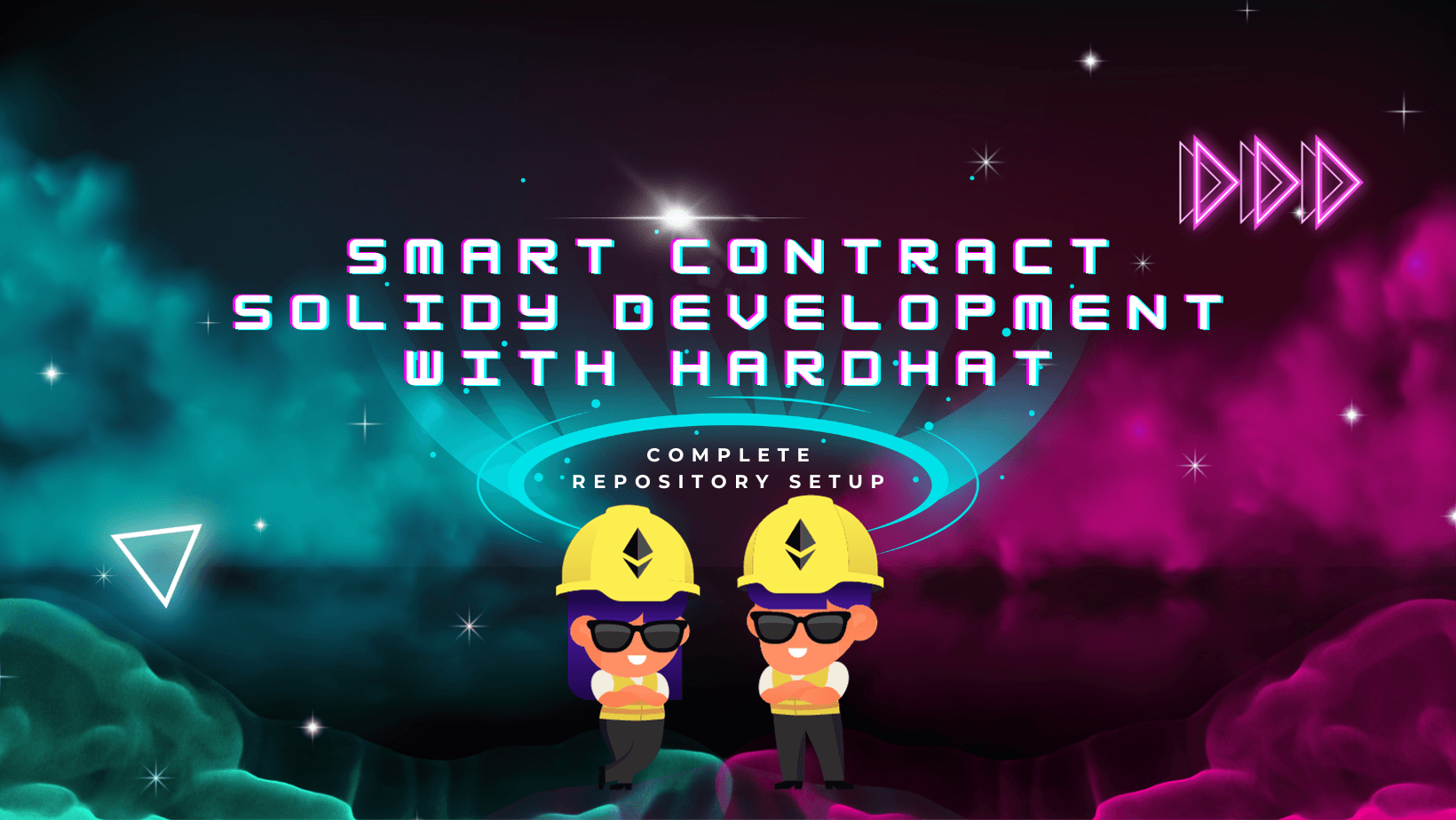 Setting up smart contract solidity development repository with hardhat